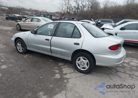 2001 Chevrolet Cavalier from USA, damaged, VIN 1G1JC524917136962